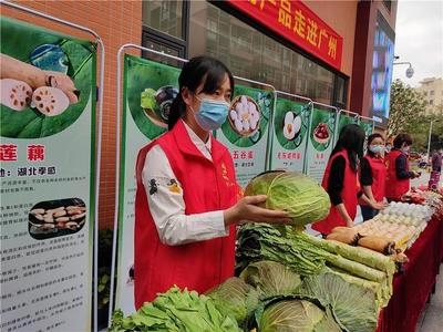 廣東節(jié)后首簽湖北農(nóng)副產(chǎn)品大單 百噸果蔬南下廣州穩(wěn)定市場供應(yīng)
